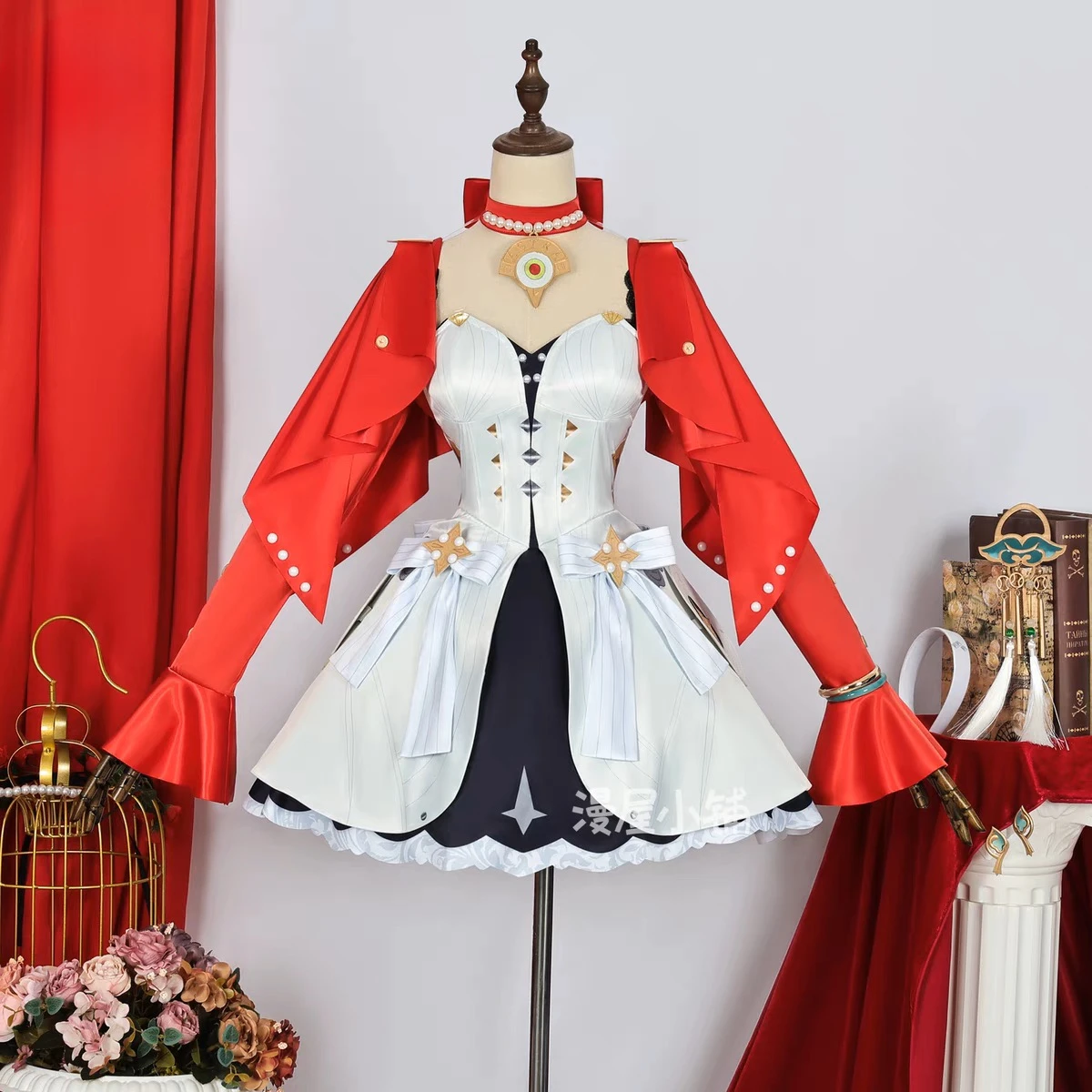 مجموعة Zenless Zone Zero Astra Yao التنكرية الكاملة: زي + شعر مستعار للهالوين/كون |   زي لعبة ZZZ مخصص