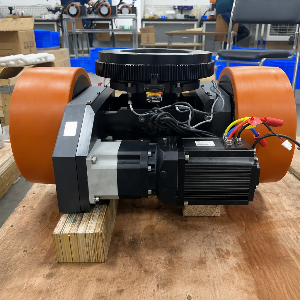 Servo Motor - CD85-400W-A 300kg Last AGV Antriebsrad 85mm