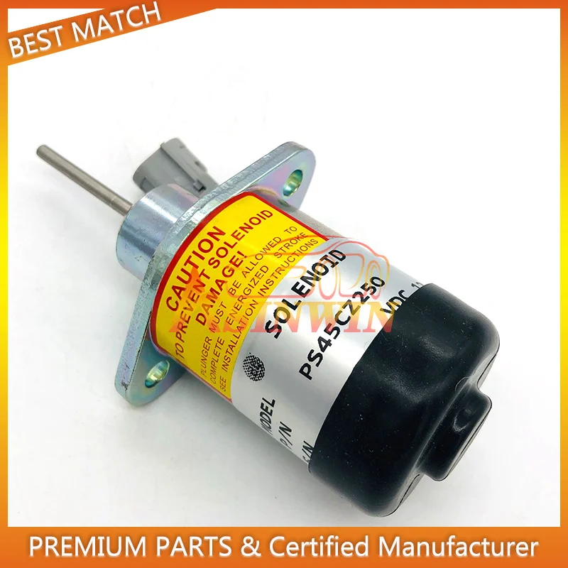 

PS45CZ250 ps45cz250 Fuel Shutoff Stop Solenoid Actuator Solenoid For Kubota D1503 V2203