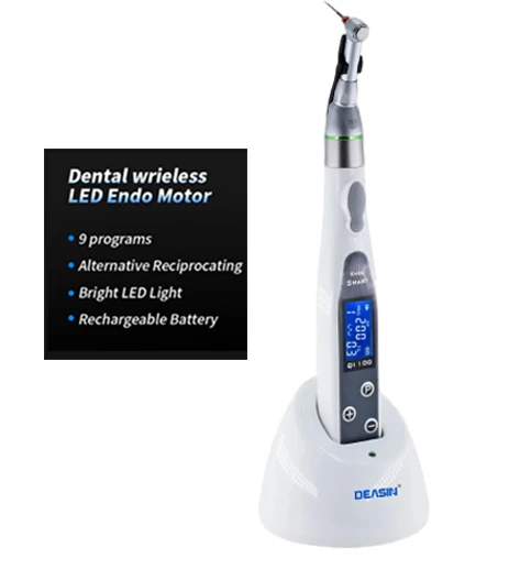 

Cost-effective Dental Endo Motor Endo Smart 9 Program Endodoncia Cordless Rotary LED Endomotor