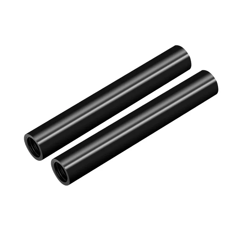 15mm Follow Focus Rod | Aluminum Alloy Guide Rail for Camera Rig, Lens Support & Matte Box – 2pcs for Camera Cage
