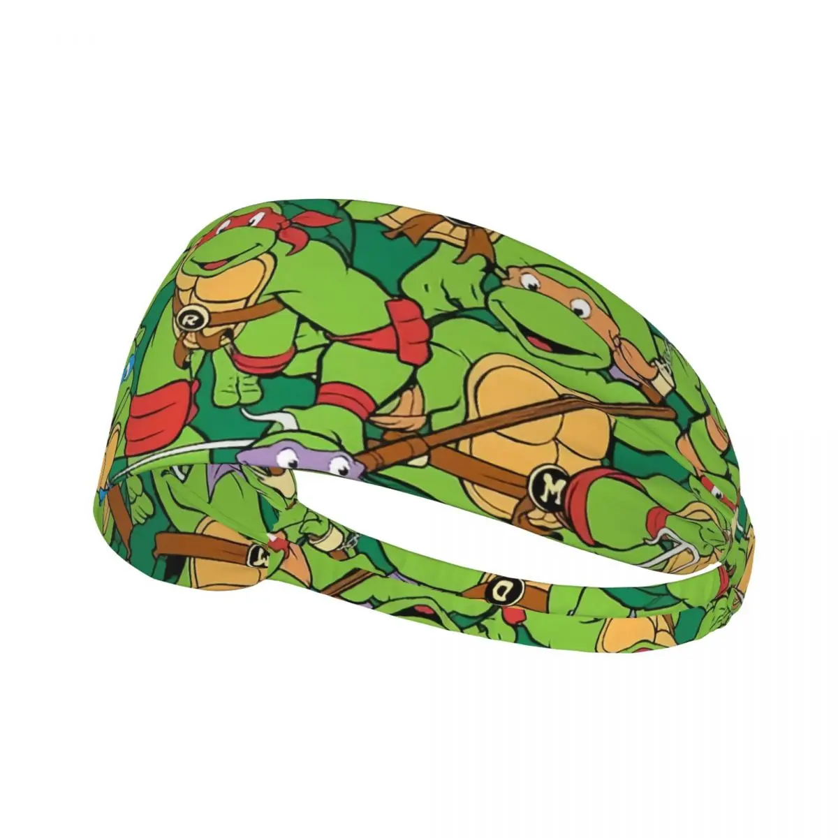 

Изготовленные на заказ спортивные повязки TURTLE для йоги, впитывающая повязка на голову для мужчин и женщин