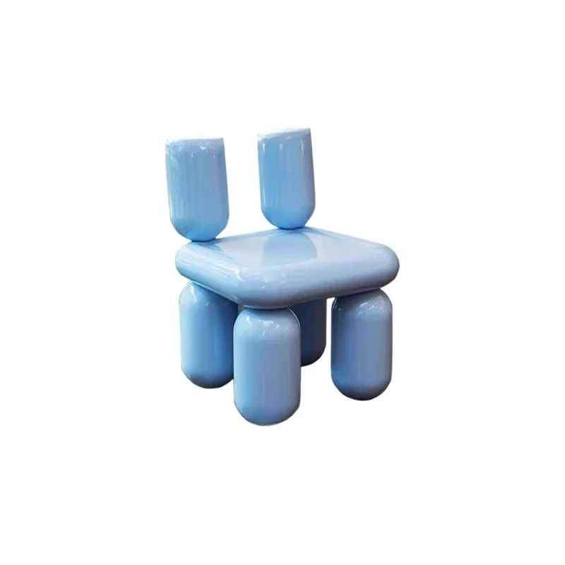 Creative balloon chair modeling blowing special-shaped fiberglass leisure chair art single chair