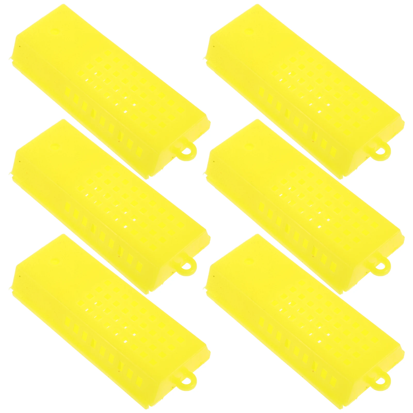 

10pcs Breeding Plastic Beekeeper Tool Compact Durable For Rearing Cell Cage Anti Biting Cage