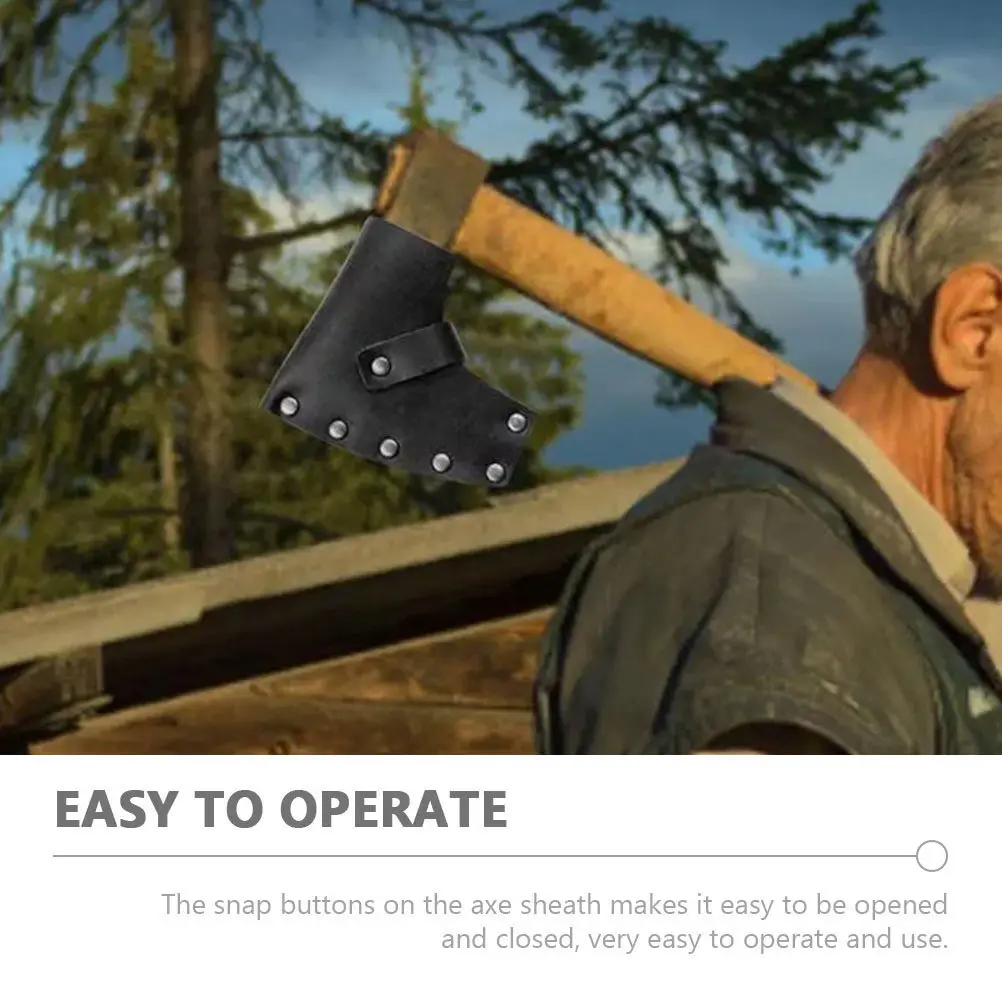 

Утолщенный защитный чехол для топора, универсальный портативный защитный чехол для кемпинга, чехол для топора