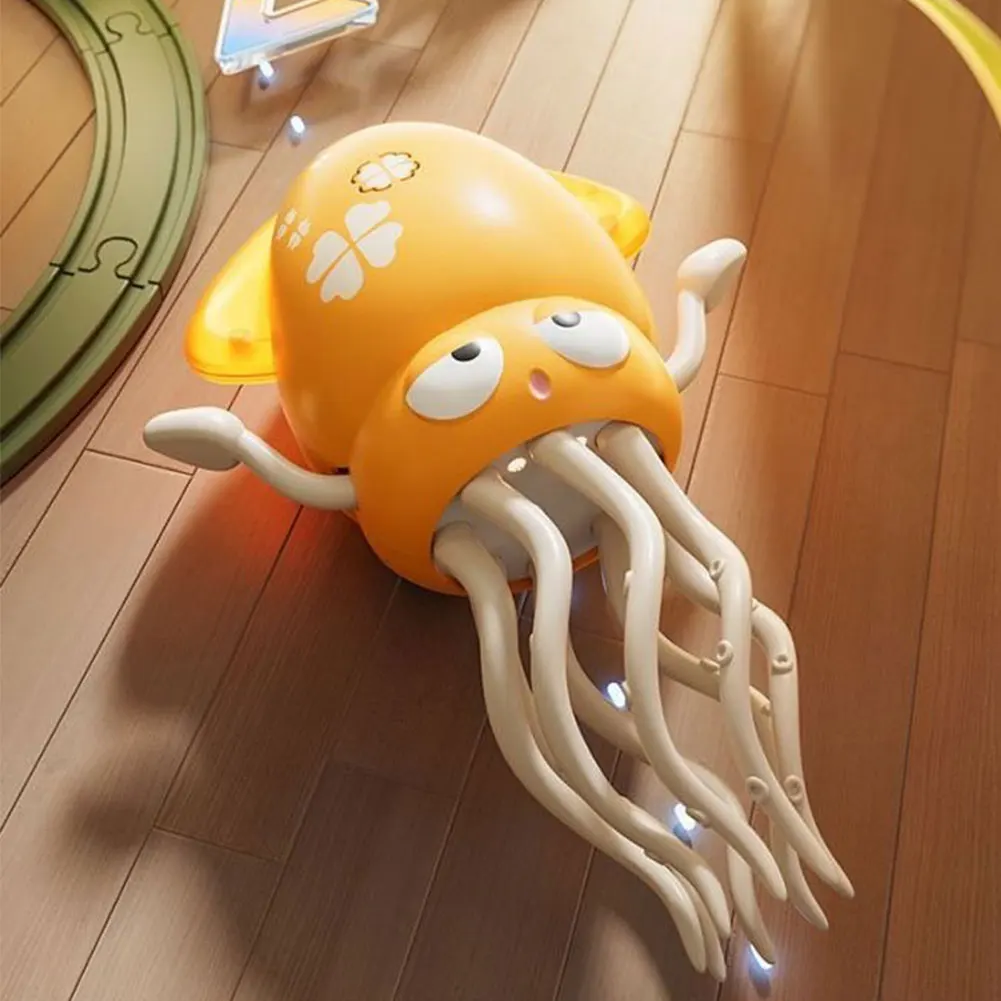 

【Brand Patent】Dancing Octopus Electric Toy With Music & Lights Decompression Toys Avoidance Tummy Time Toys Children Gifts