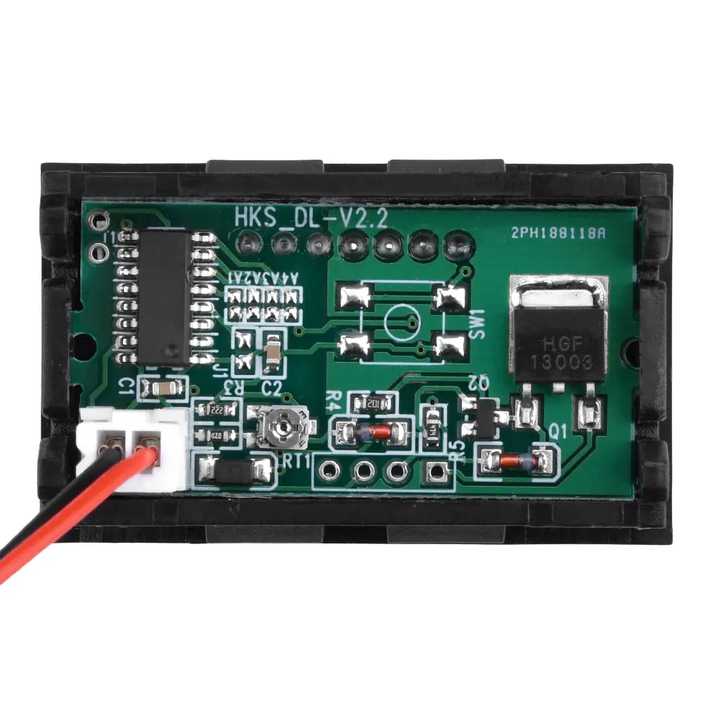 Indicador De Nível De Carga Da Bateria Do Carro Display Digital LED Universal Voltímetro Montado Veículo Teste Do Medidor De Capacidade Da Bateria