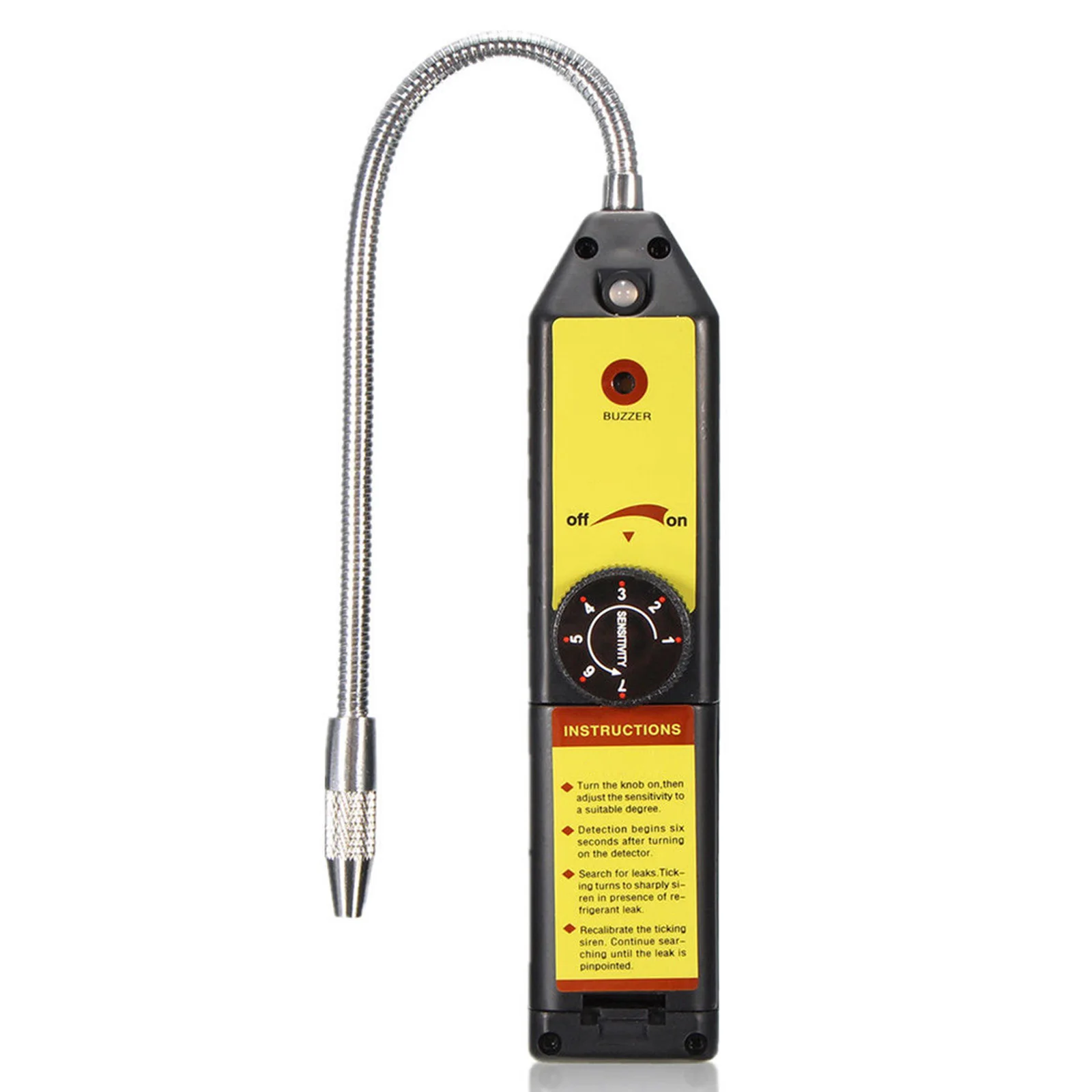 

High Sensitivity Refrigerant Leak Detector LED Instructions Light Detector Detects All Kinds Of Halogenated Refrigerants