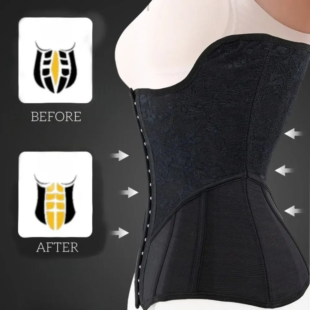 

Fishbone Support Tummy Control Shapewear Postpartum Slimming Corsets for Women Body Shaper Adjustable Waist Trainer Body Shaping