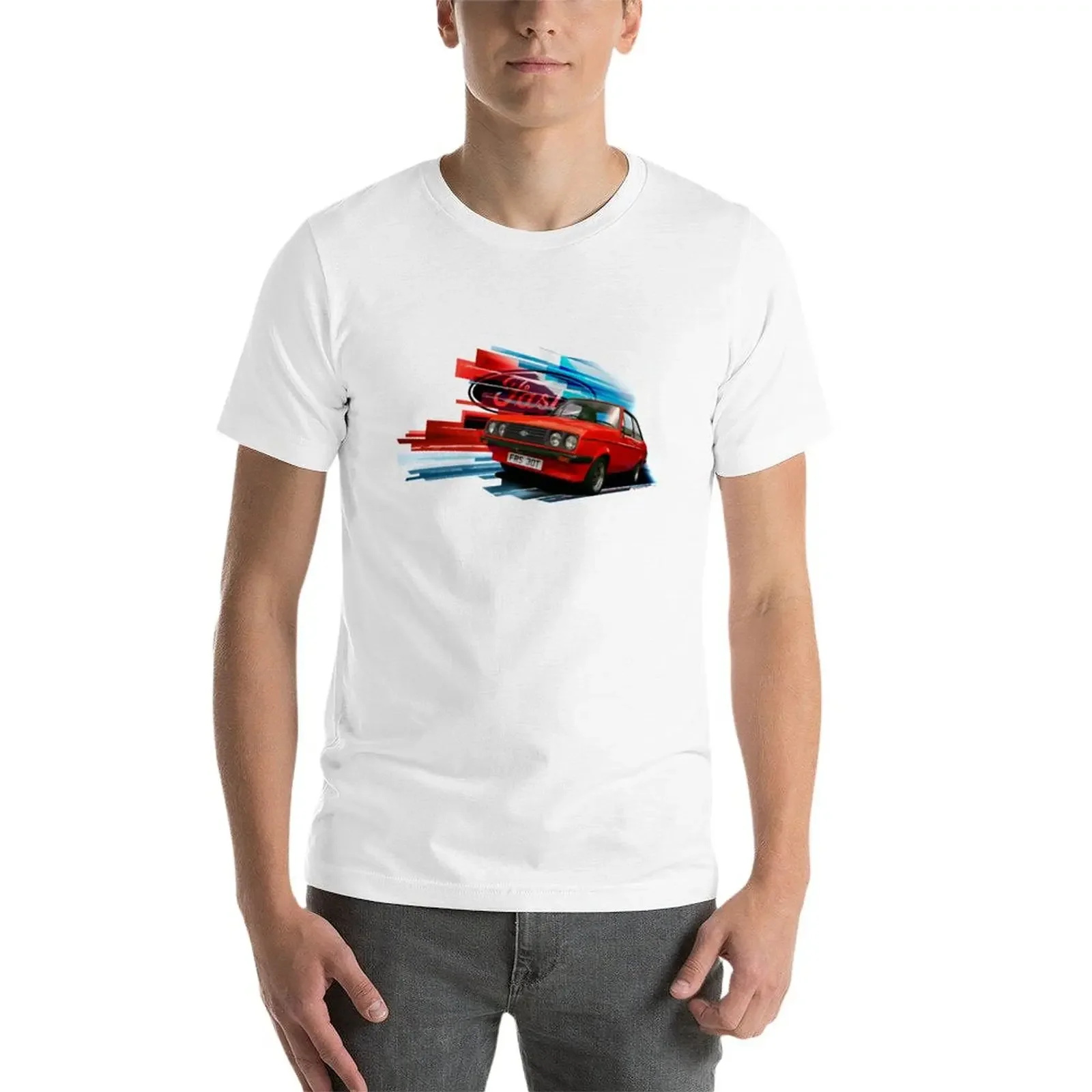 Fast Escort RS2000 T-Shirt customs design your own sports fans heavy weight t shirts for men