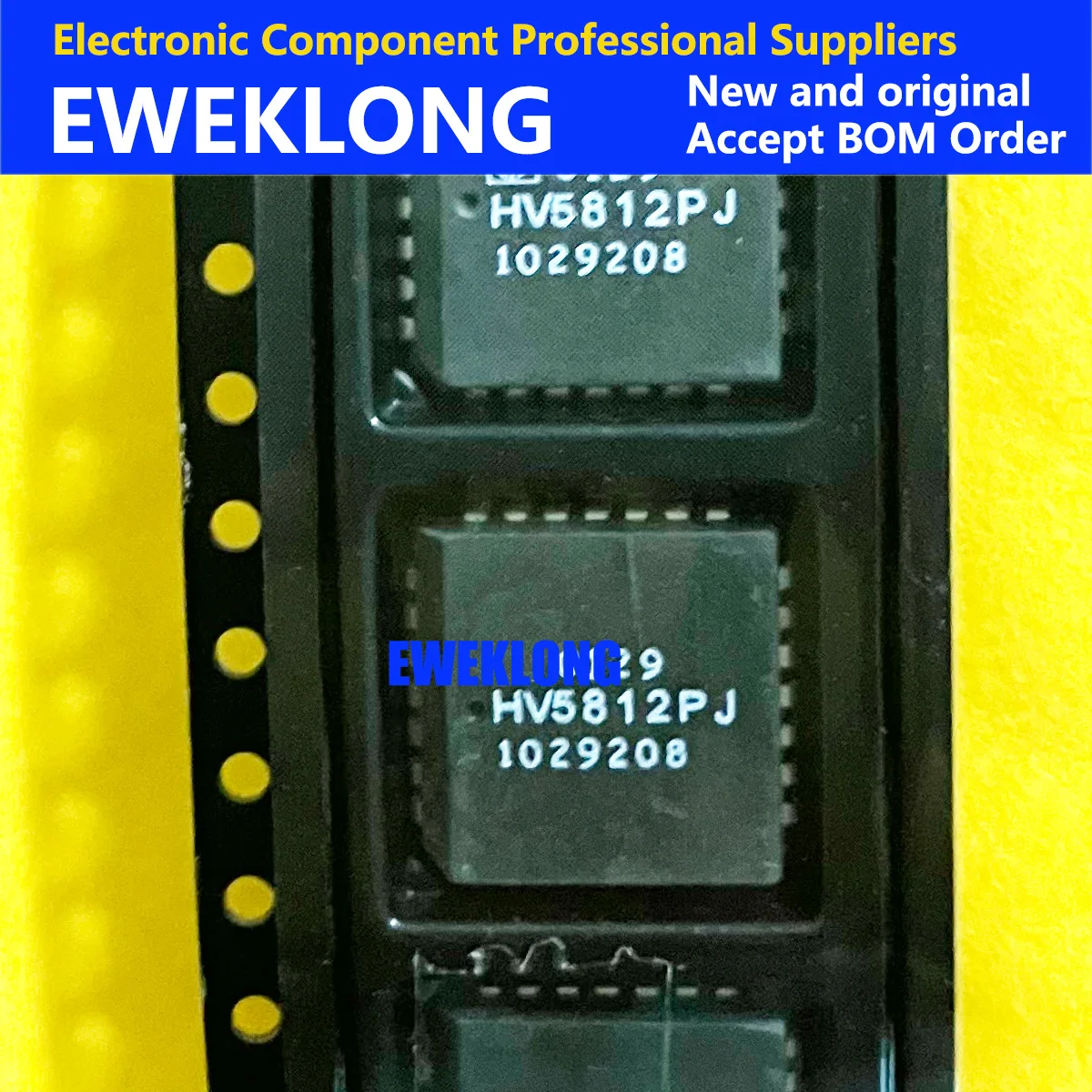 Puce IC de coordinateur, HV5812PJ, PLCC28, HV5812, 2 pièces