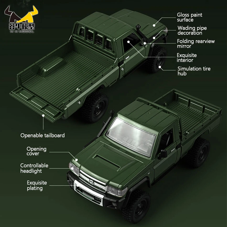 MN 모델 1/12 4x4 2.4G 원격 조종 등반 차량 전문가용 LC79 트럭 오프로드 차량 락 크롤러 전지형 픽업 장난감