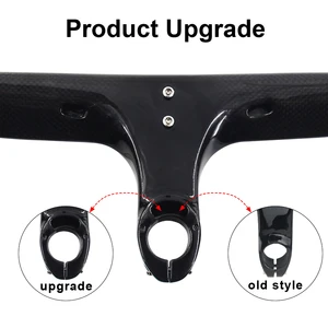 RXL SL carbon road guided integrated with rod bike speed Running 1-1/8 12 Main Sales Integrated Handlebar MTB - №10