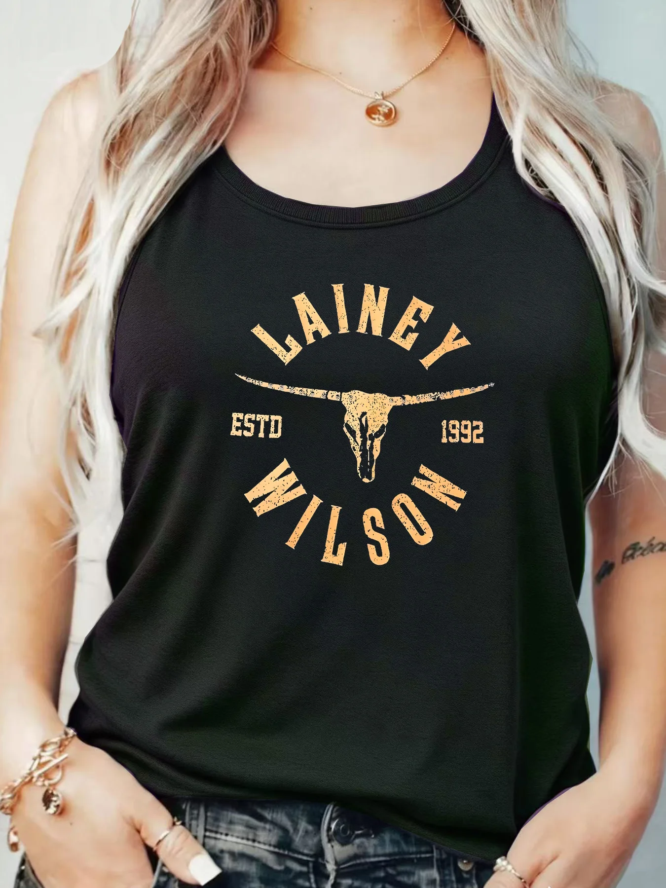 

Loose Fit Printed Pocket T-Shirt for Women with Ribbed Collar round Neck 1-8XL plus Size Comfortable Casual Vest