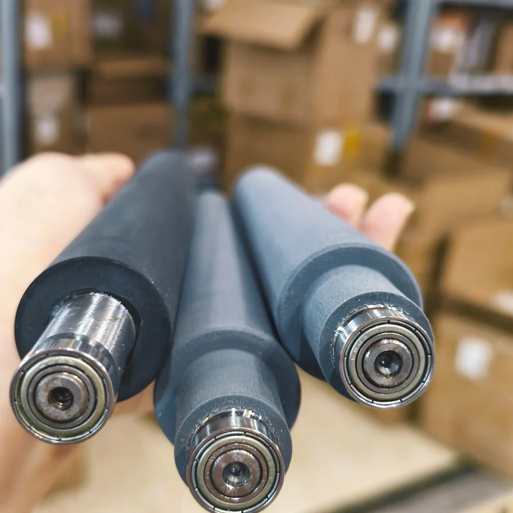 

1PCS Rubber Pressure Roller For Riso RV2460 RZ230 EV ES SF SV B4 A3 SD