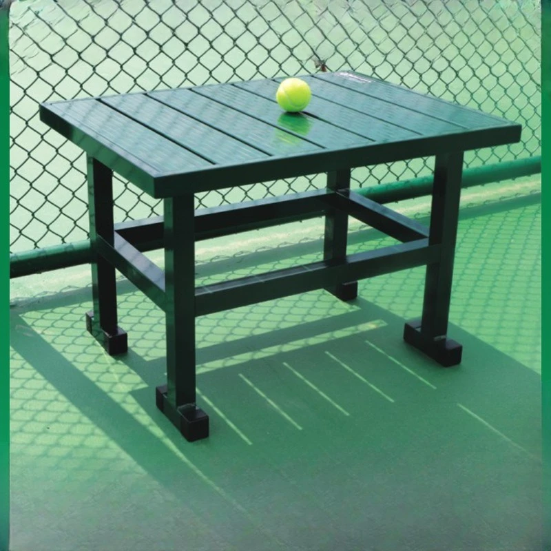 Outdoor tennis badminton court aluminum alloy coffee table sports court stadium public places durable storage table