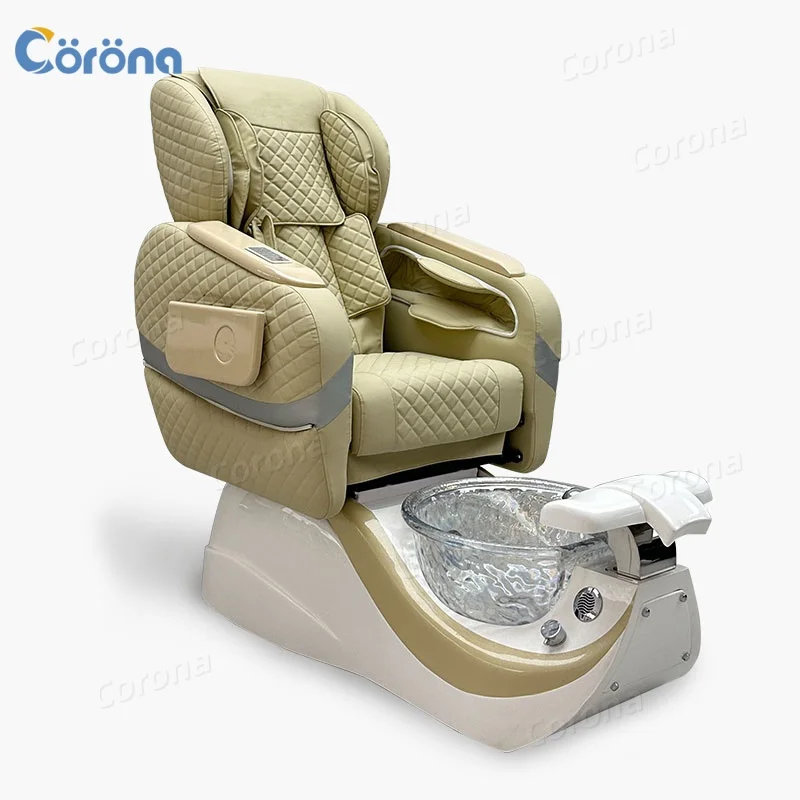 

Comfortable Professional Foot Massage Chair Modern Luxury Nail Salon Furniture Pedicure Chair No Plumbing Foot Spa Chair