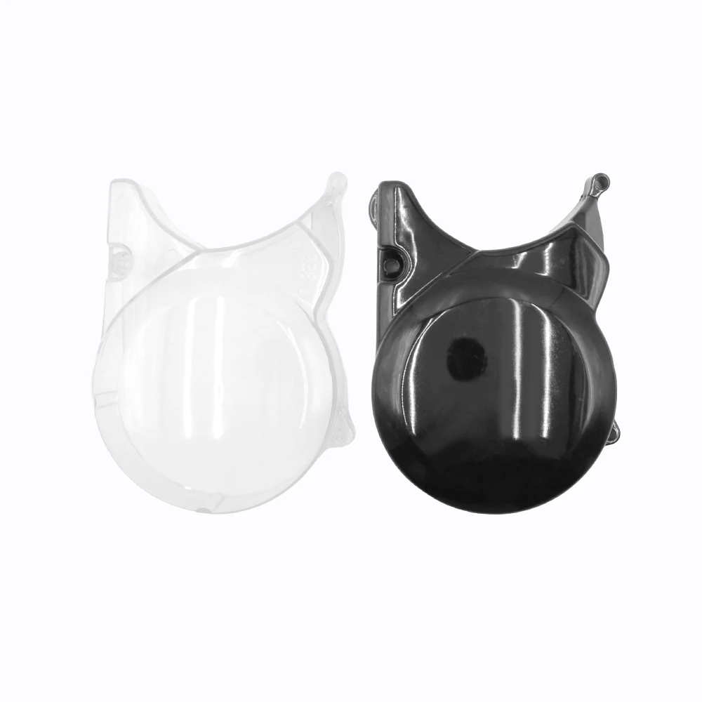 Tampa clara do estator do motor para lifan yx kick start motor horizontal zongshen yingxiang peças de motor dirt pit bike, plástico