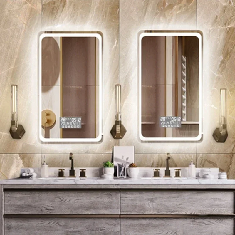 壁に取り付けられたスマートキャビネット,美容院,バスルーム,化粧品,装飾