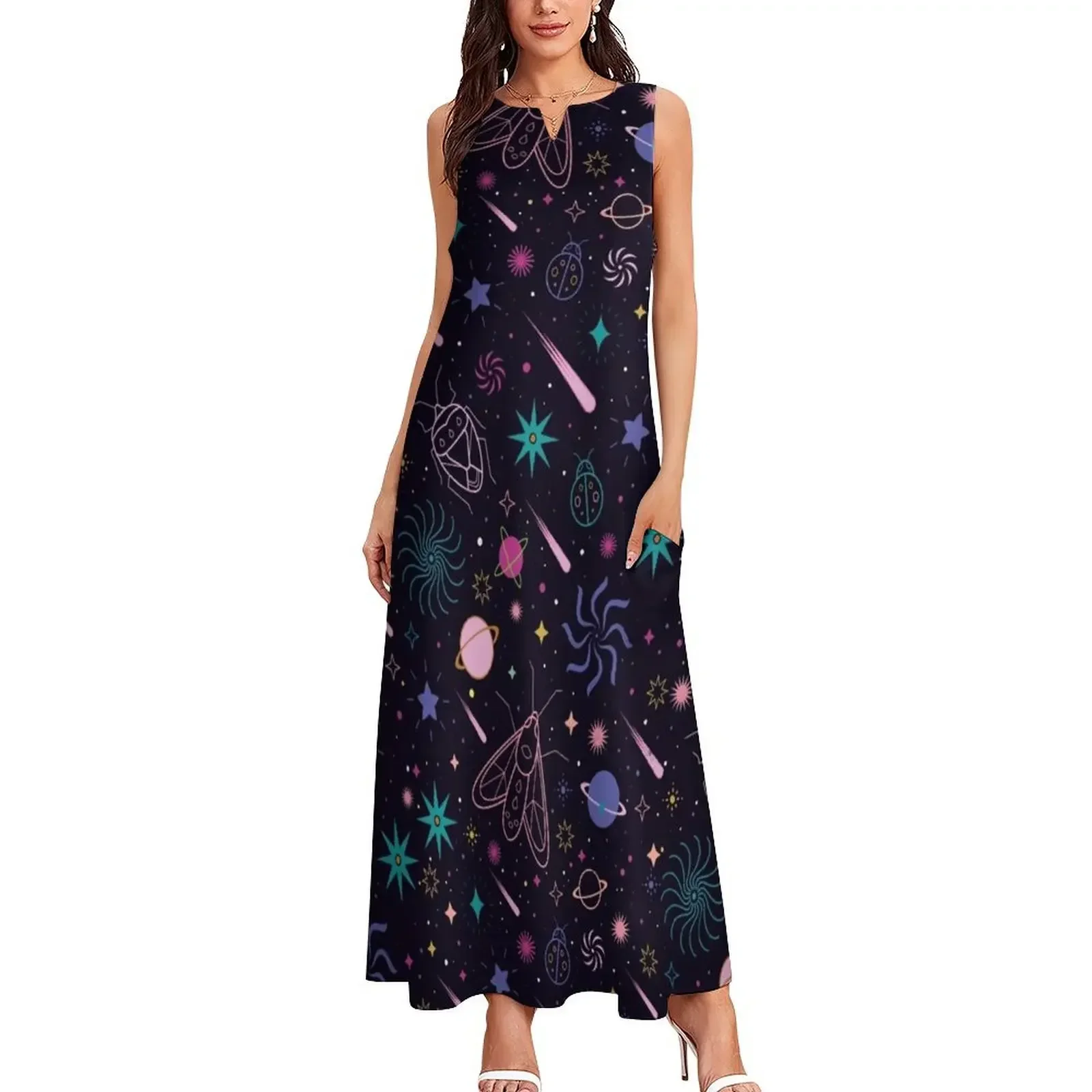Bug Galaxy lange jurk luxe dames feestjurk avond prom elegante jurk ceremoniejurken
