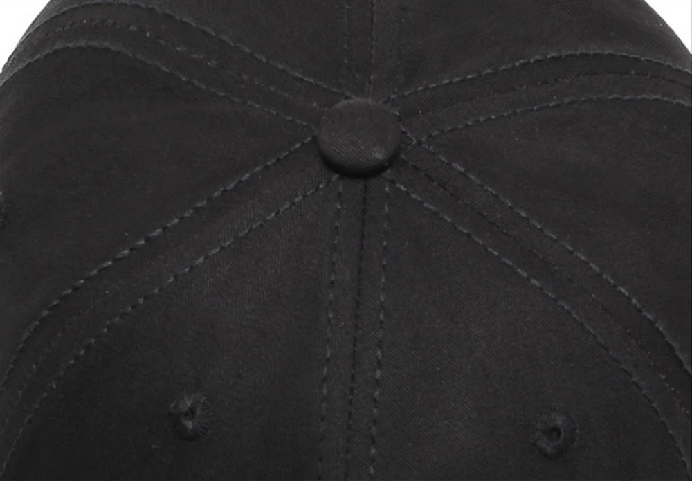 Baseballkappen mit dreifach horizontalen Sticklinien, Frühling und Herbst, verstellbare Freizeithüte für den Außenbereich, Sonnenschutzhut – Detail 13