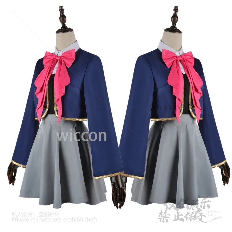 أنيمي أنيمي هوشينو آي روبي أكوا أريما كانا ميميو زي لوليتا موحدة الباروكات هالوين كرنفال ملابس للحفلات مخصصة ‌