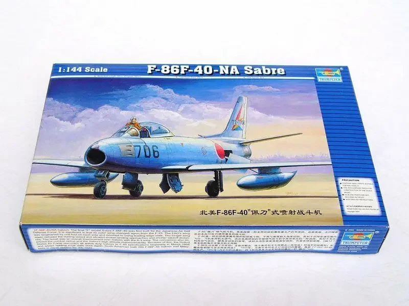 Trumpeter 01321 1/144 F-86F-40-NA Sabre Plastic Model Kit