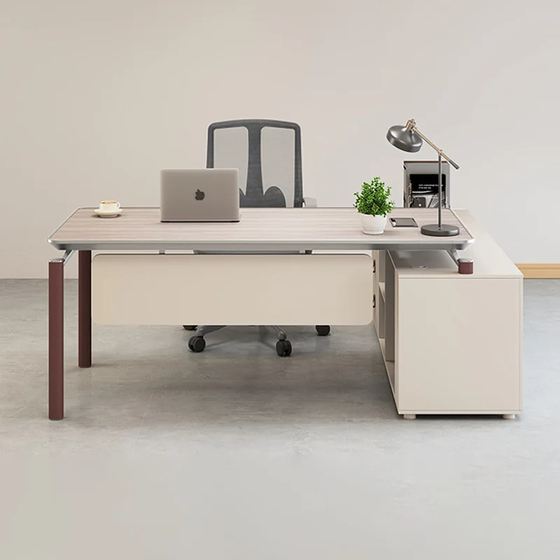Creative Desk Supervisor Station Manager Office Desk Fashion Single Boss Desk Combination