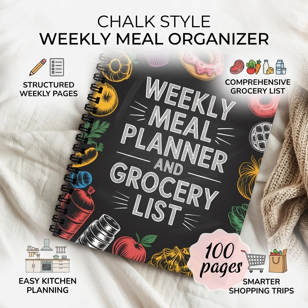 Carnet de planification des re - Meal Prep Book avis et prix