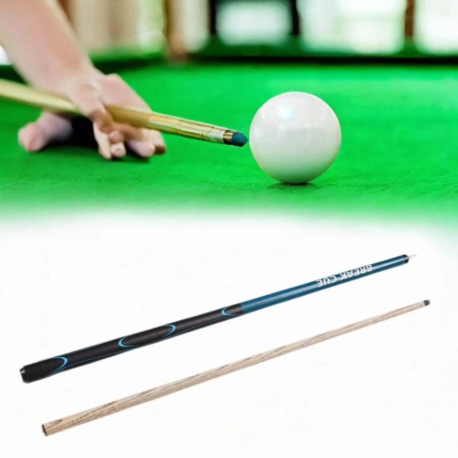 Pool Stick 13,8 mm Tip Biljart Pool Keu voor Pool Game House Mannen Vrouwen