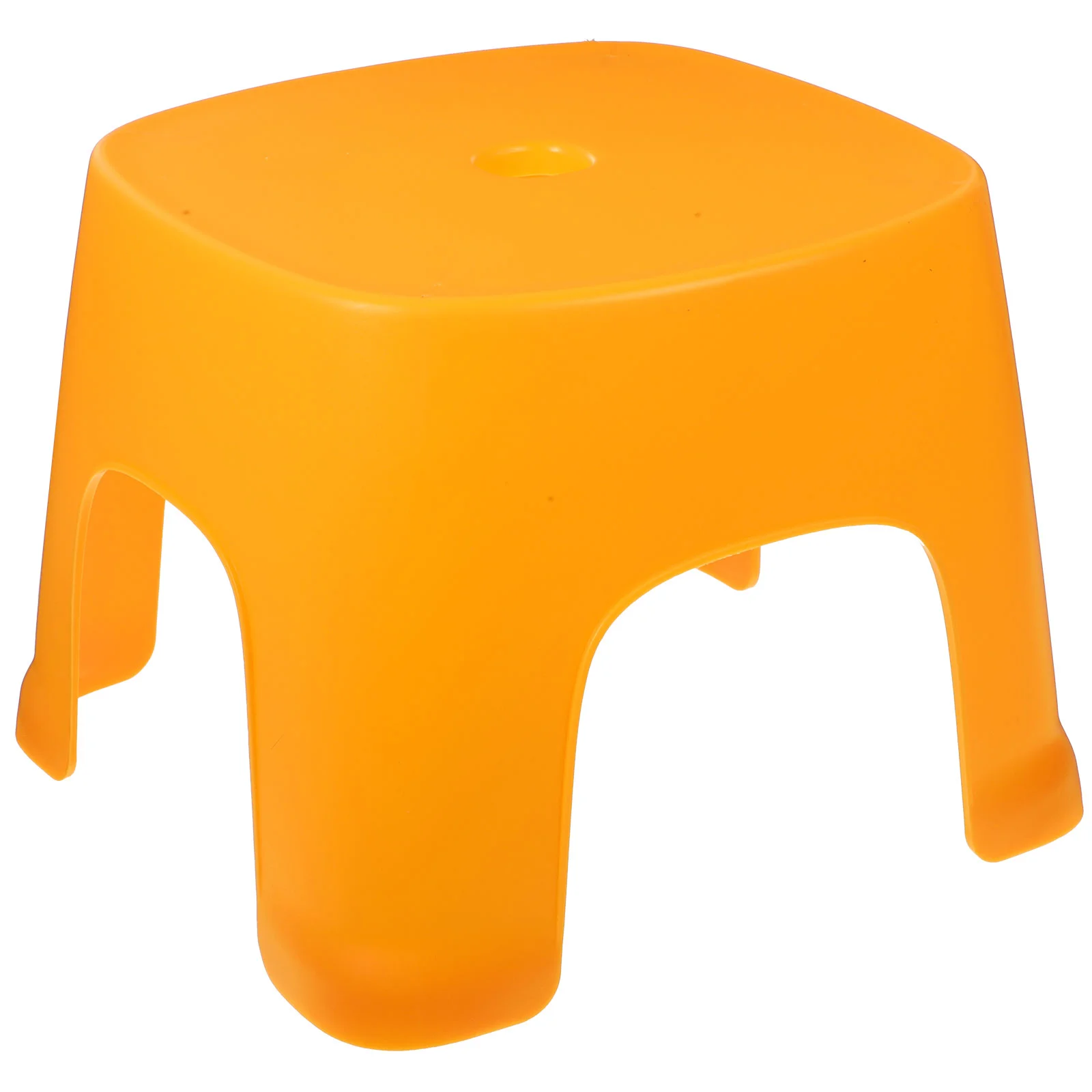 

Low Toilet Footstool Yellow Step Stool for Toddlers Kids Bathroom Bedroom PVC Stable Non Deform Support Daily