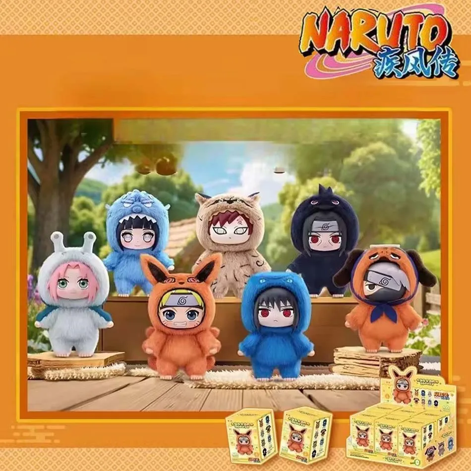 

Новая глухая коробка EAKI Naruto Shippuden Party Series, мягкий плюшевый орнамент ручной работы, коллекция игрушек, подарок