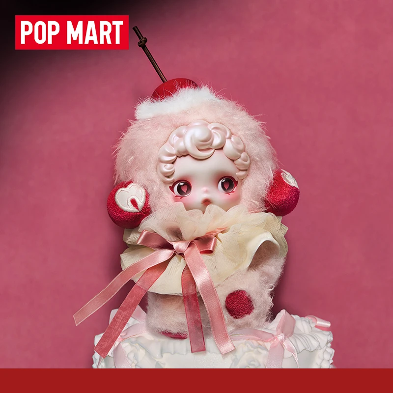 POP MART SKULLPANDA スリープレスシアター ぬいぐるみキーホルダー ブラインドボックス かわいいコレクタブルドール バッグ用ペンダント ファンへのサプライズギフト ​