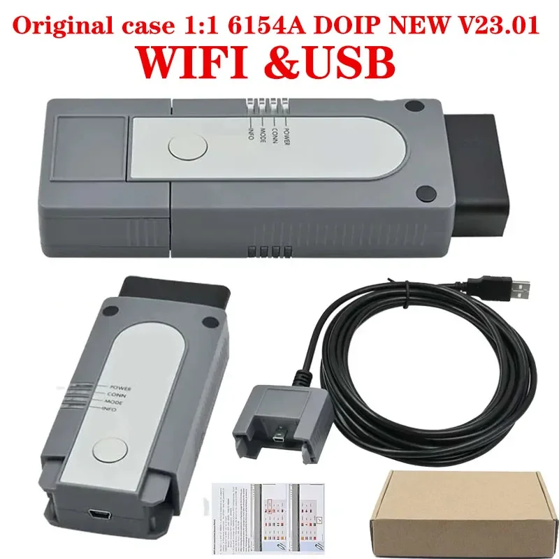 Latest 6154A DOIP V23.01 WIFI&USB 6154 UDS CAN FD Cover All Model Function Diagnositc Tools