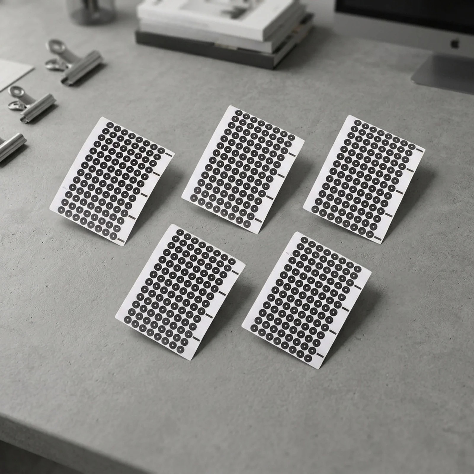 6 mm Matte Markers for 3D Scanning Applications Offering Consistent Contrast Response Varying Materials 500 pcs