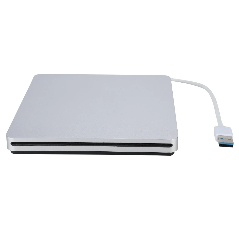 

USB 3.0 Data Transmission External Slot Load DVD Burner CD Driver for Mac Windows