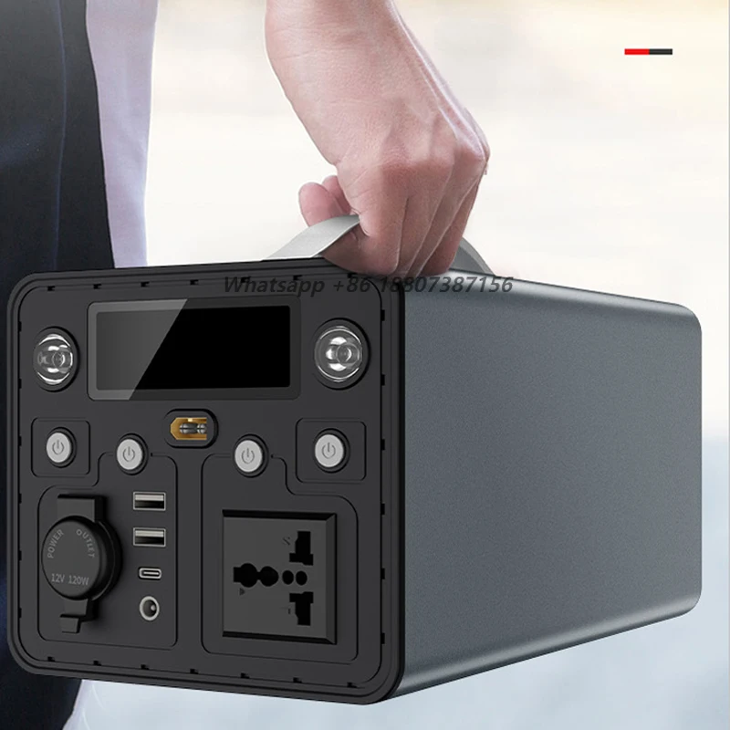 Outdoor Power Pack Solar Backup Generator 600W 1000W Portable Power Pd 65w Multifunctional Charger Battery Power Station