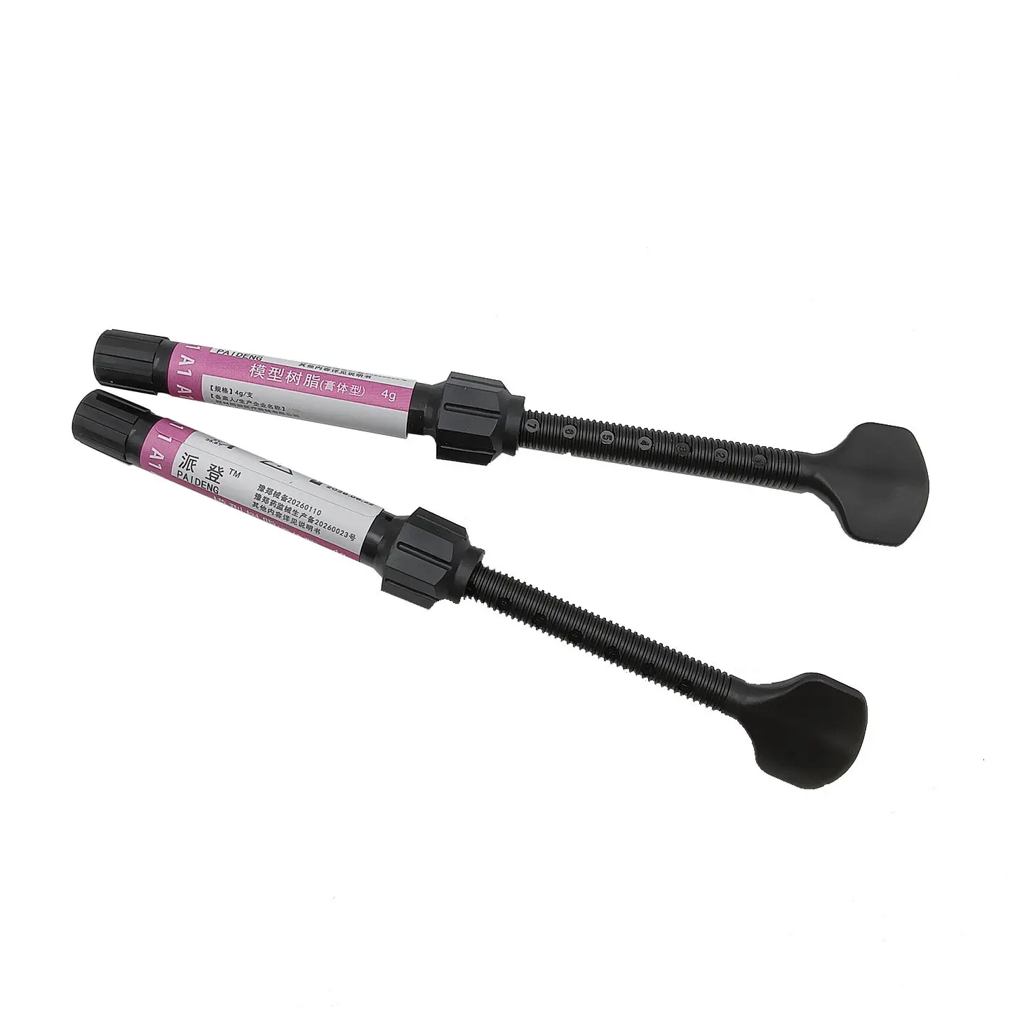 Résine photopolymérisable pour réparation de modèles dentaires, seringue de 4g, matériau pour la cavité buccale, fournitures de laboratoire dentaire, soins infirmiers A1 A2 A3