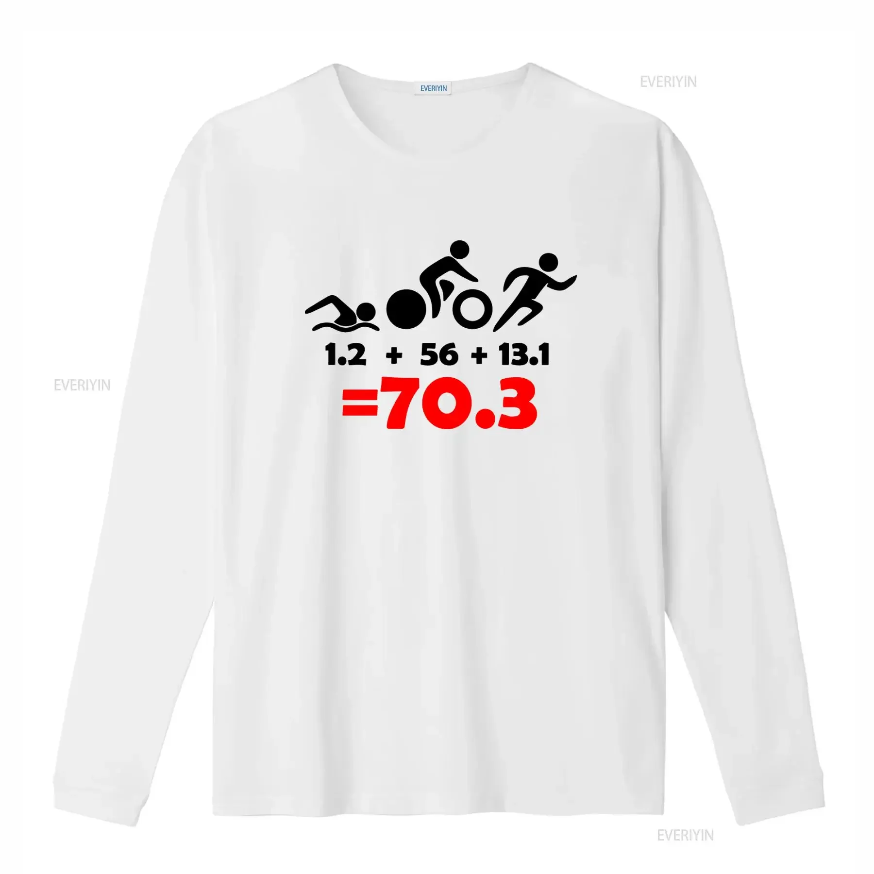 Triathlon Distances 70 3 Half Iron Distance T Shirt Tri Birthday Man Top vintage Washed Stylish Top For Everyday Wear Casual