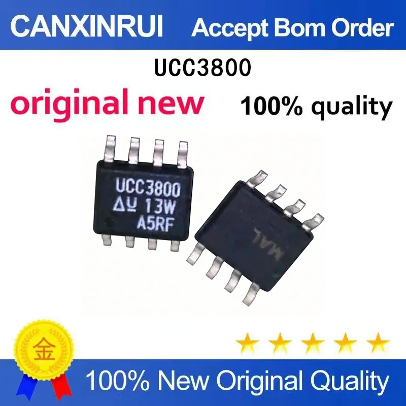 

（5-100 pieces）Brand new original UCC3800D UCC3800 SOP-8 controller voltage regulator chip in stock