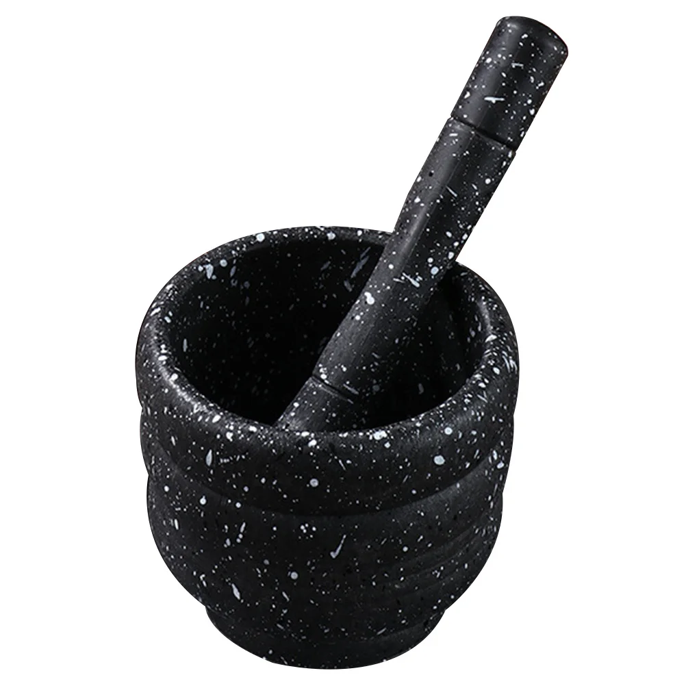 1 set Manual Garlic Set Plastic Masher For Pills Spices Kitchen Tool Crushing Device Garlic Grinding Bowl