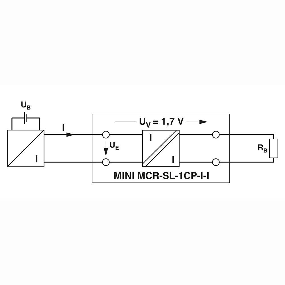 2864419 MINI MCR-SL-1CP-I-I Loop-powered Isolators For Phoenix Passive Isolators