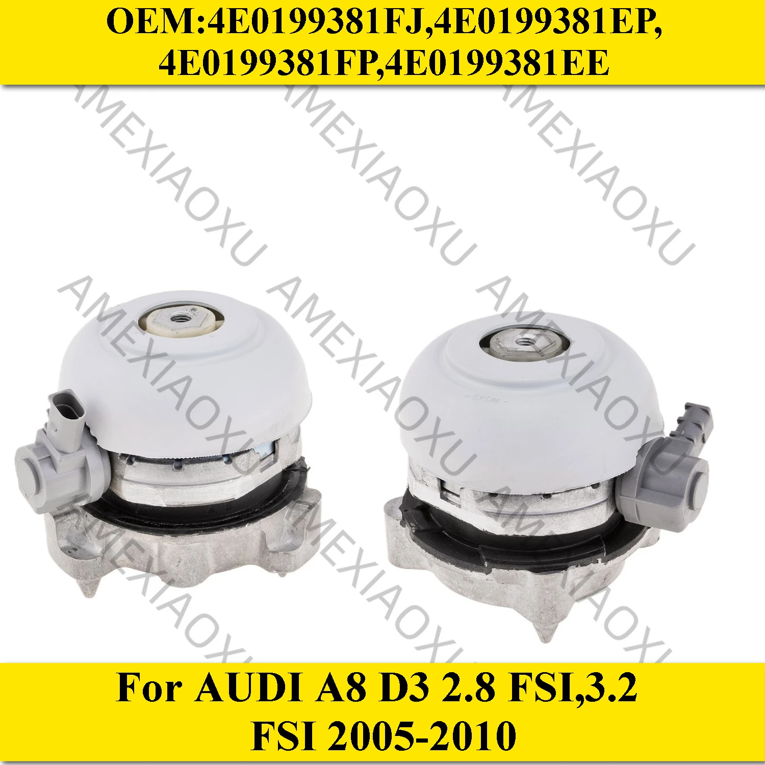 

Левые и правые опоры двигателя 4E0199381FJ, 4E0199381EP, 4E0199381FP, 4E0199381EE для AUDI A8 D3 2.8 FSI, 3.2 FSI 2005-2010