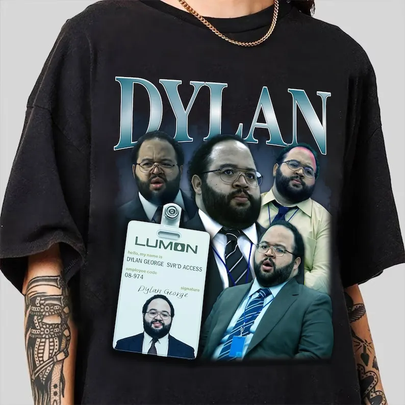 

Рубашка Severance Dylan G, футболка с рисунком, Vintage Severance, футболка Lumon Industries Macrodata Refinement, ТВ-шоу