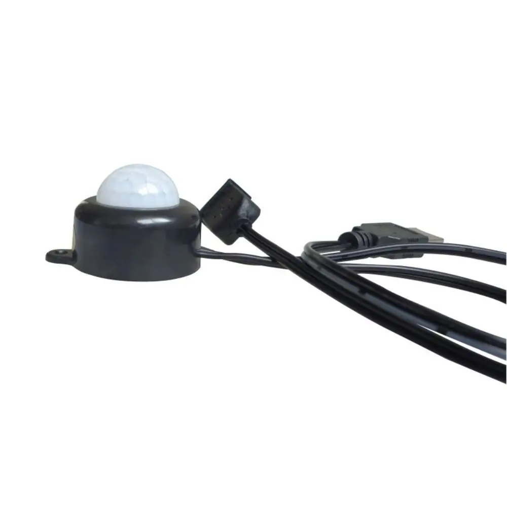 5.5DC/USB Plug Sensor Switch Body Infrared Motion Single Color Detector Switch High Sensitive Photosensitive Sensor