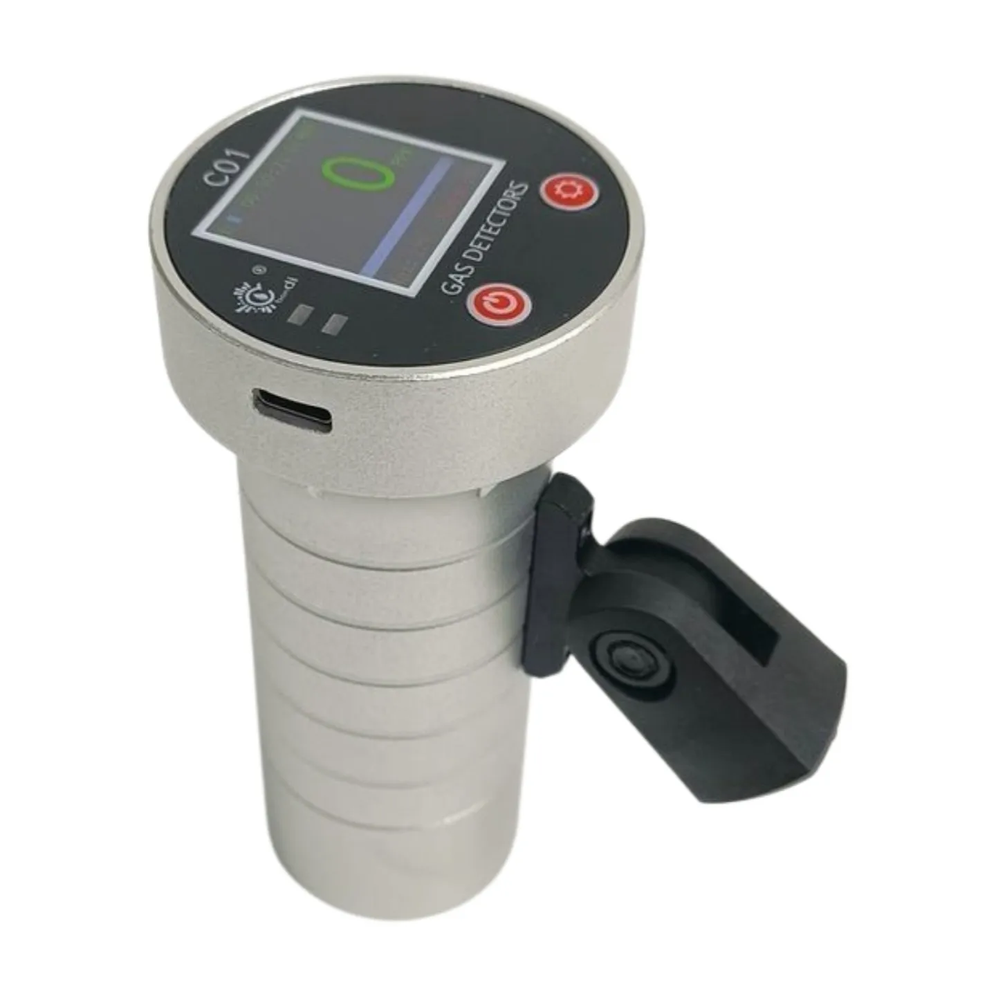 Electronic 1PPM Hydrogen-Nitrogen Mixed Gas H2 Detector Purity Analyzer Concentration Alarm Unit 1 Year IP55 Protection