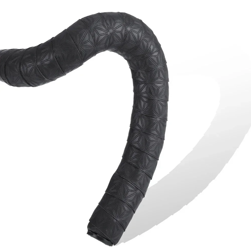 1 Pair Road Bike Handlebar Tape, Anti-Slip Shock Handle Bar Tape with PU Anti-Vibration Wrap, Bicycle Handlebar Durable Tape