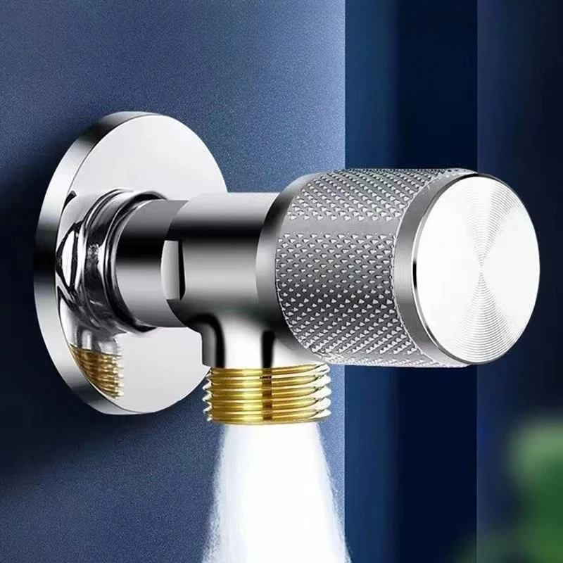 

Brass Angle Valve Gray Inlet Valve Bathroom Outlet Valve G1/2 Basin Sink Diverter Kitchen Sink Wash Basin Water Stop Faucets