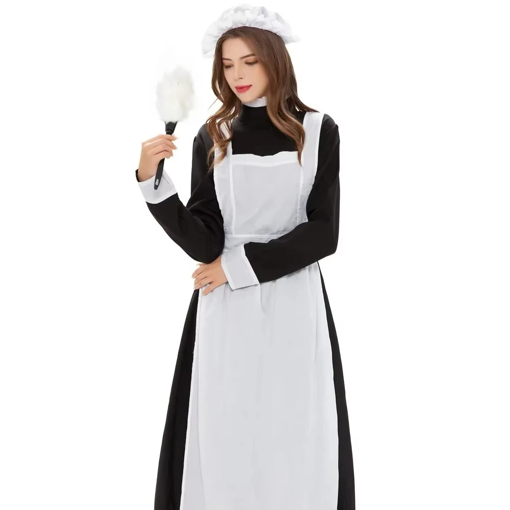 

Halloween Women Maid Dress Female Deguisement Costume