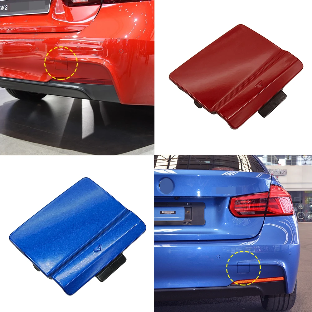 For BMW F31 M Sport Car Rear Bumper Tow Hook Cover Cap For BMW 3 Series Touring Wagon 320 325 328 330 340i 51128056616